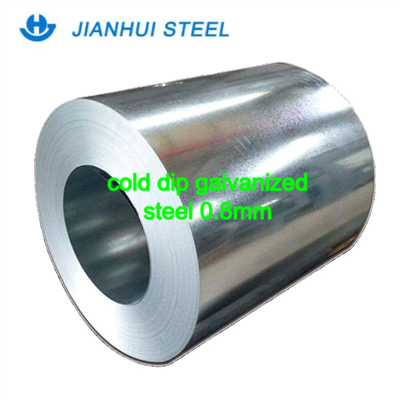 0.8mm Cold Rolled Galvanized Iron Steel Coil Metal