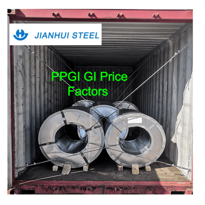 PPGI GI Galvanized Steel Price Factors