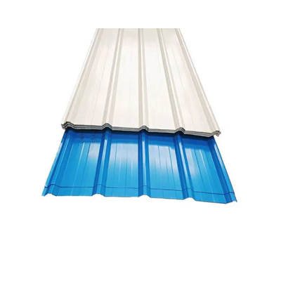 White Corrugated Metal Roof Panels