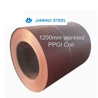 Hot-dip Textured Matt Wrinkled Galvanized Ppgi Color Coated Steel Coil